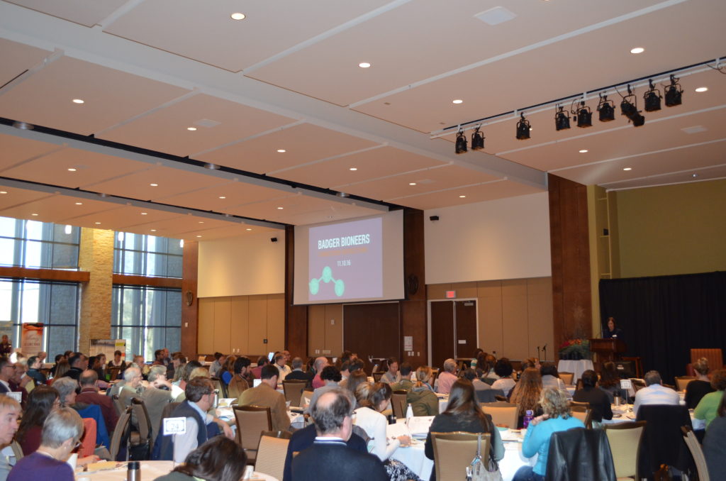 Picture of the Badger Bioneers Conference from 2016