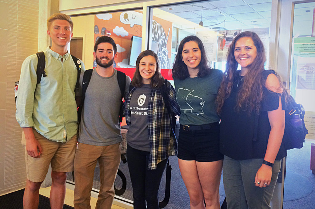 Green Office team with WSUM Station Manager