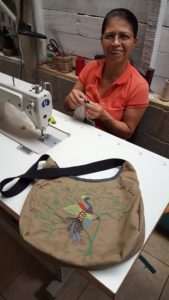 UpTica craftswomen Rita Fernández 