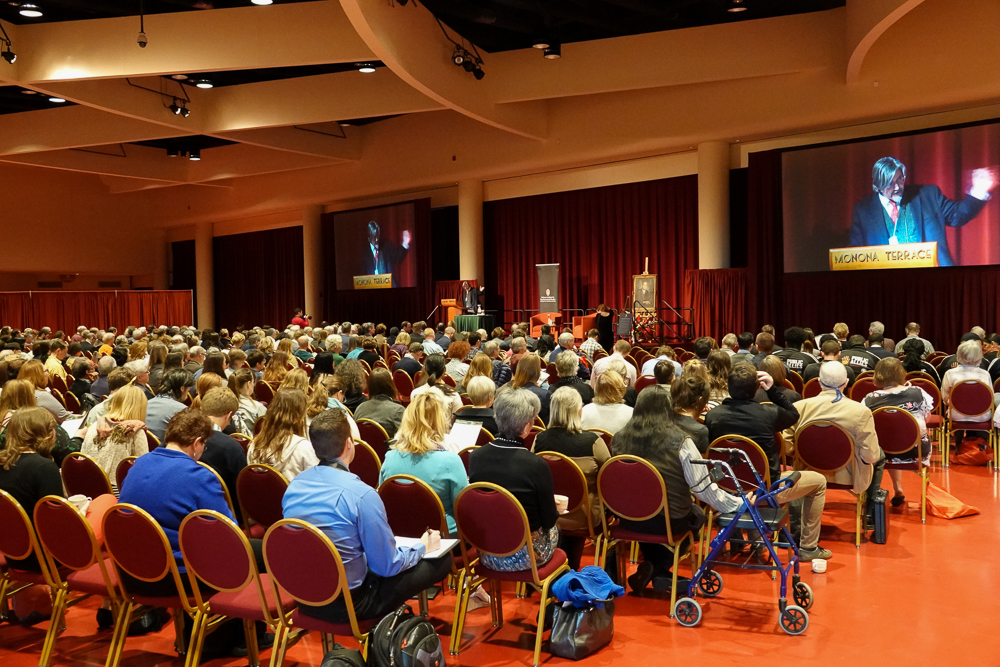 Conference conversation