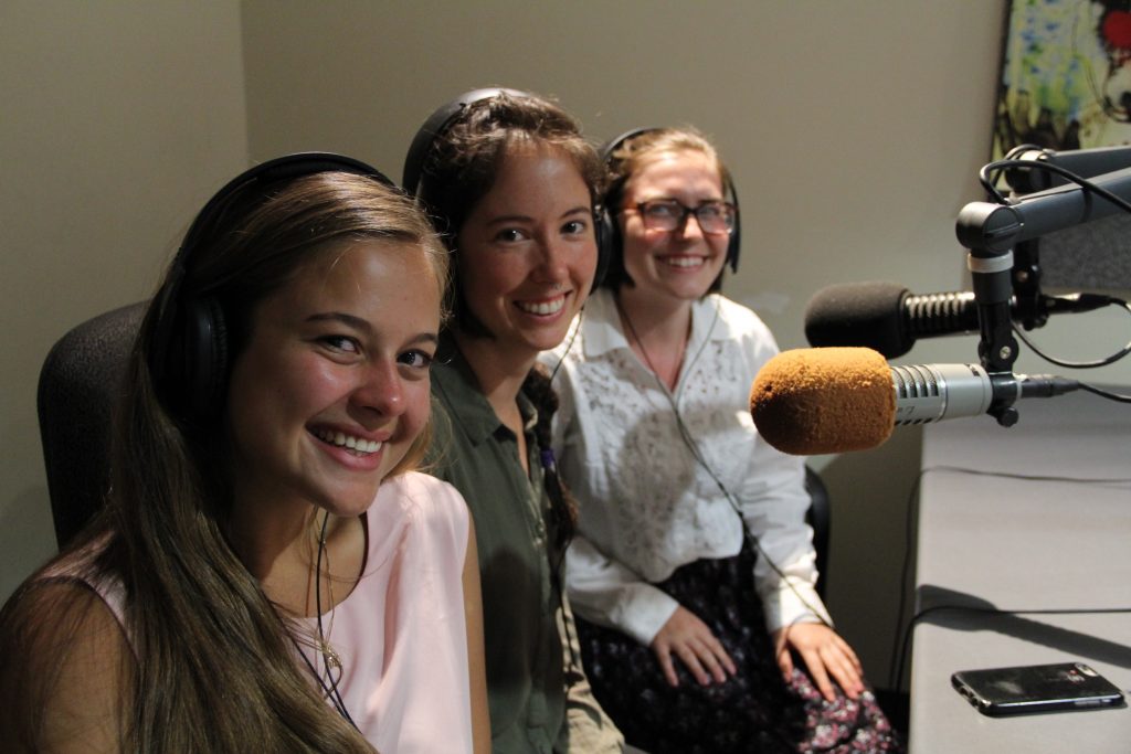 Katie Piel, Lauren Lucas, and Jackie Millonzi chatted about their Compost Stewards Project for the Green Fund.