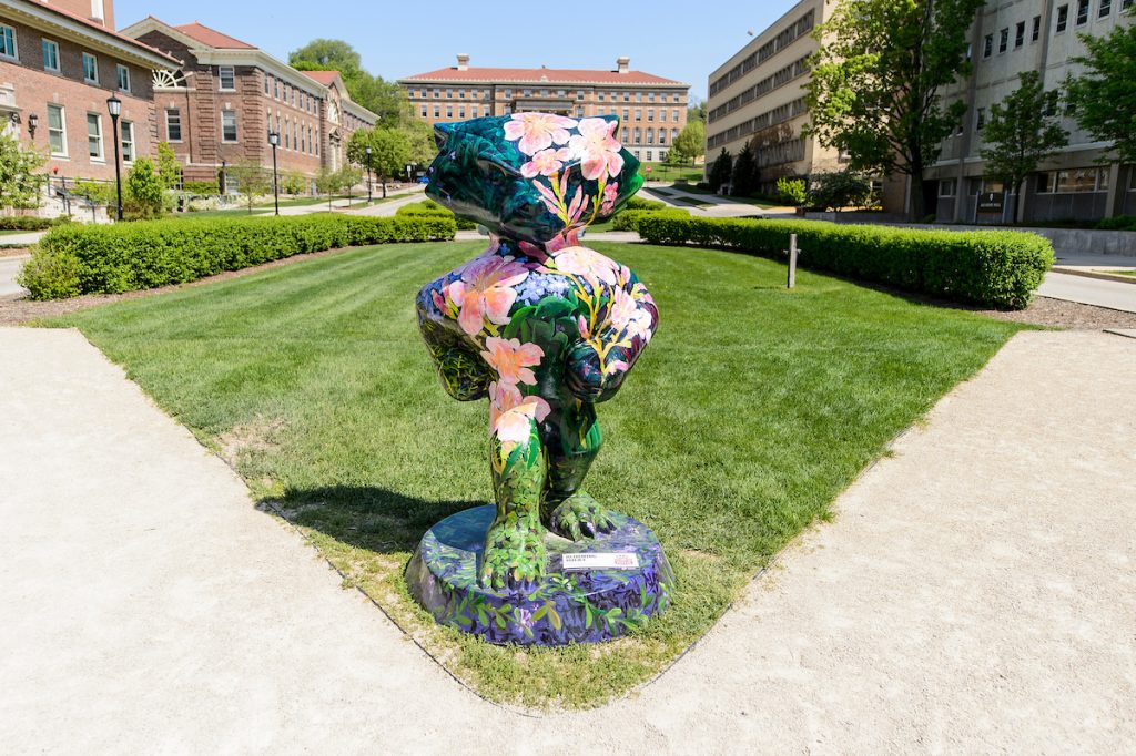 Bucky Badger public art