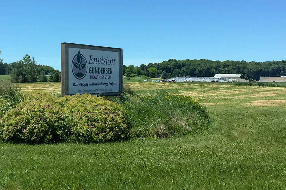 Gundersen Envision sign.
