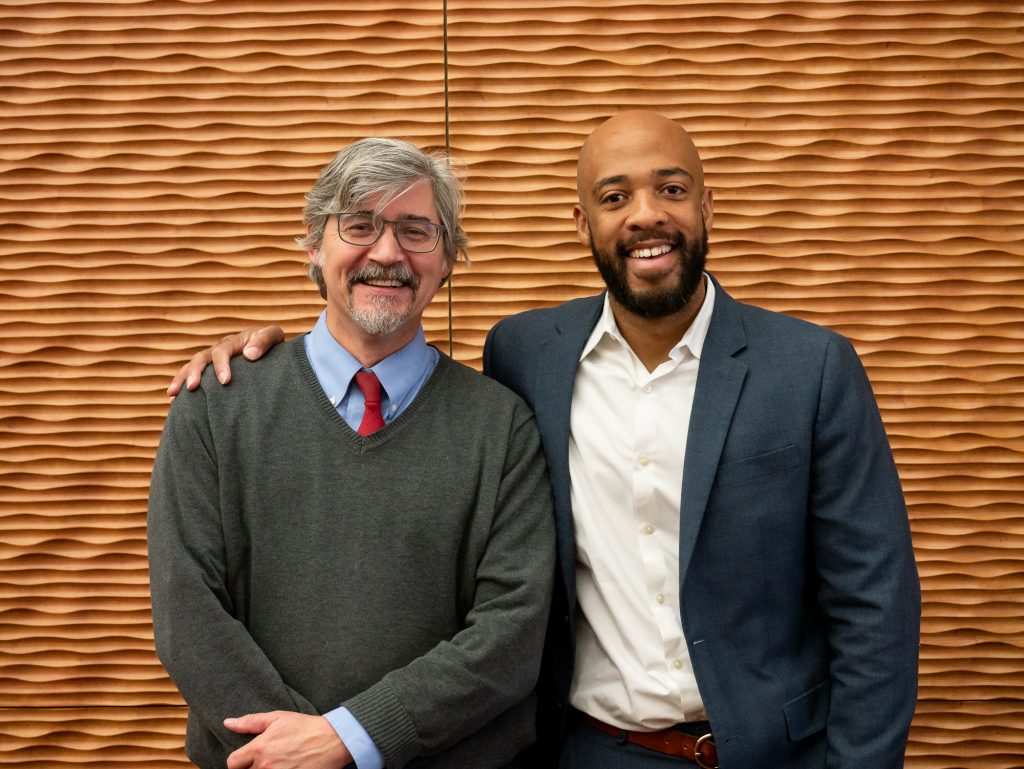 Paul Robbins and Mandela Barnes