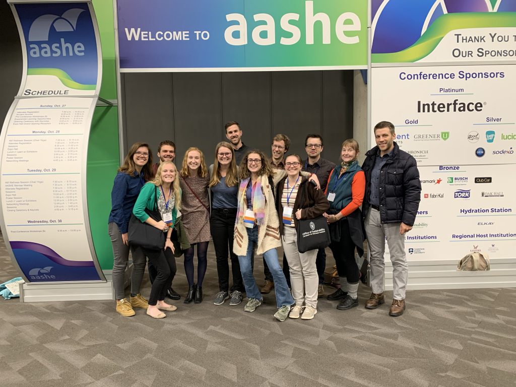 UW-Madison attending AASHE conference