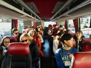 UW–Madison students and staff on a Green Fund field trip.